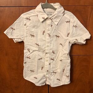 4/$20 🌱 Carter's Dog Print Button Down 2T